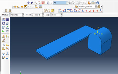 آموزش محاسبه تحلیل نیروی خمکاری ورق در نرم افزار آباکوس